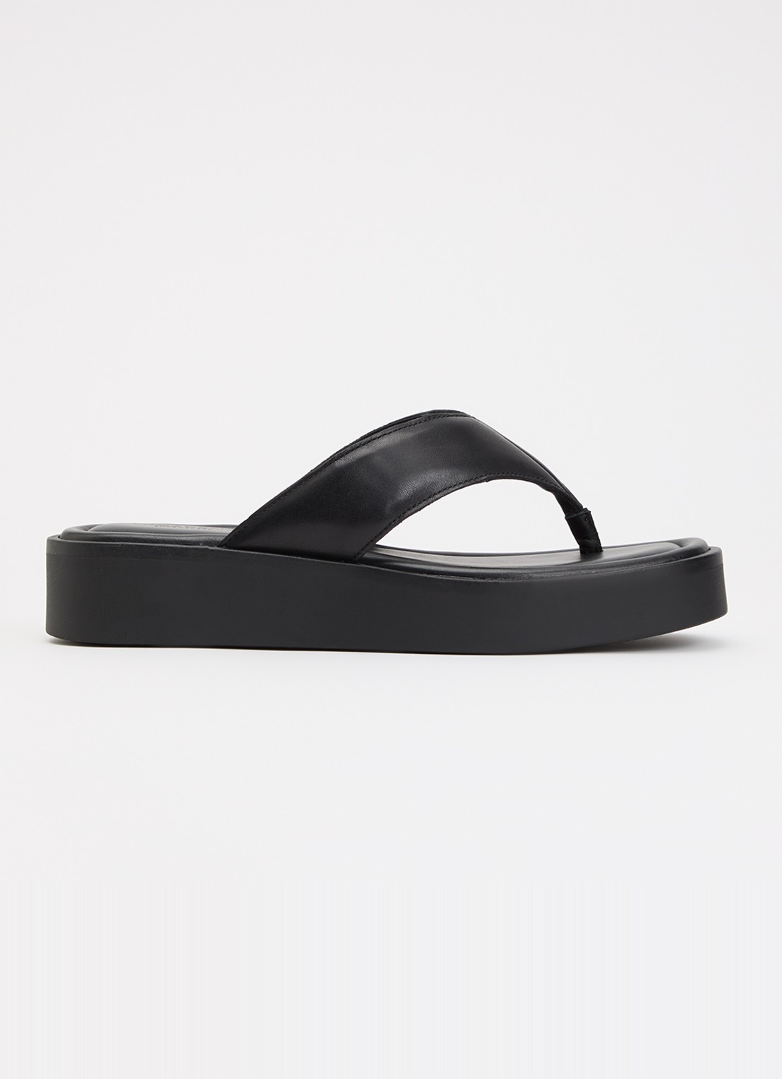 Vagabond Shoemakers Danya slippers van leer - voorkant 5 zwart
