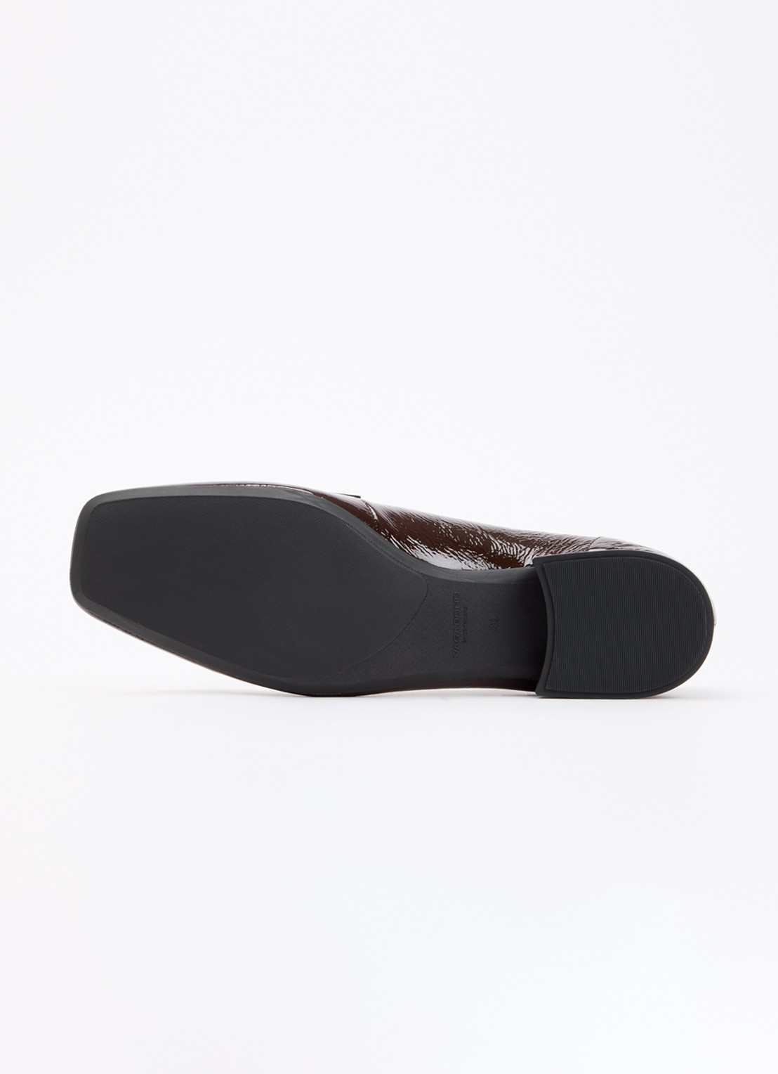 Vagabond Shoemakers Debbi loafer van leer met lakfinish - detail 4 donkerrood