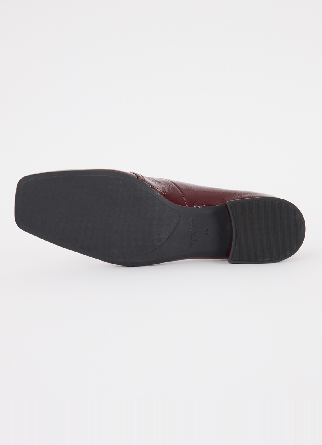 Vagabond Shoemakers Debbi pump van lakleer - detail 6 bordeauxrood