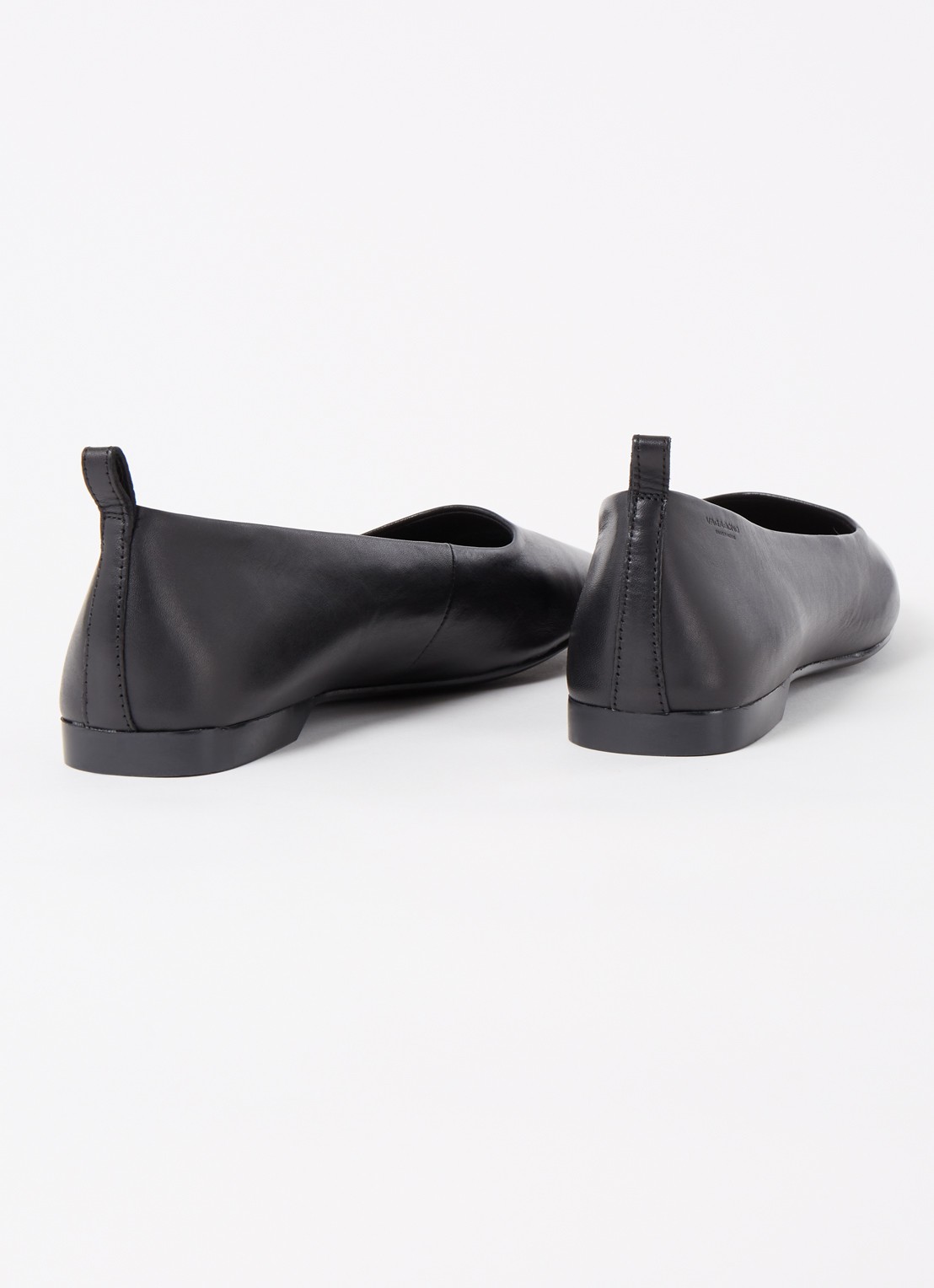 Vagabond Shoemakers Delia ballerina van leer - detail 3 zwart