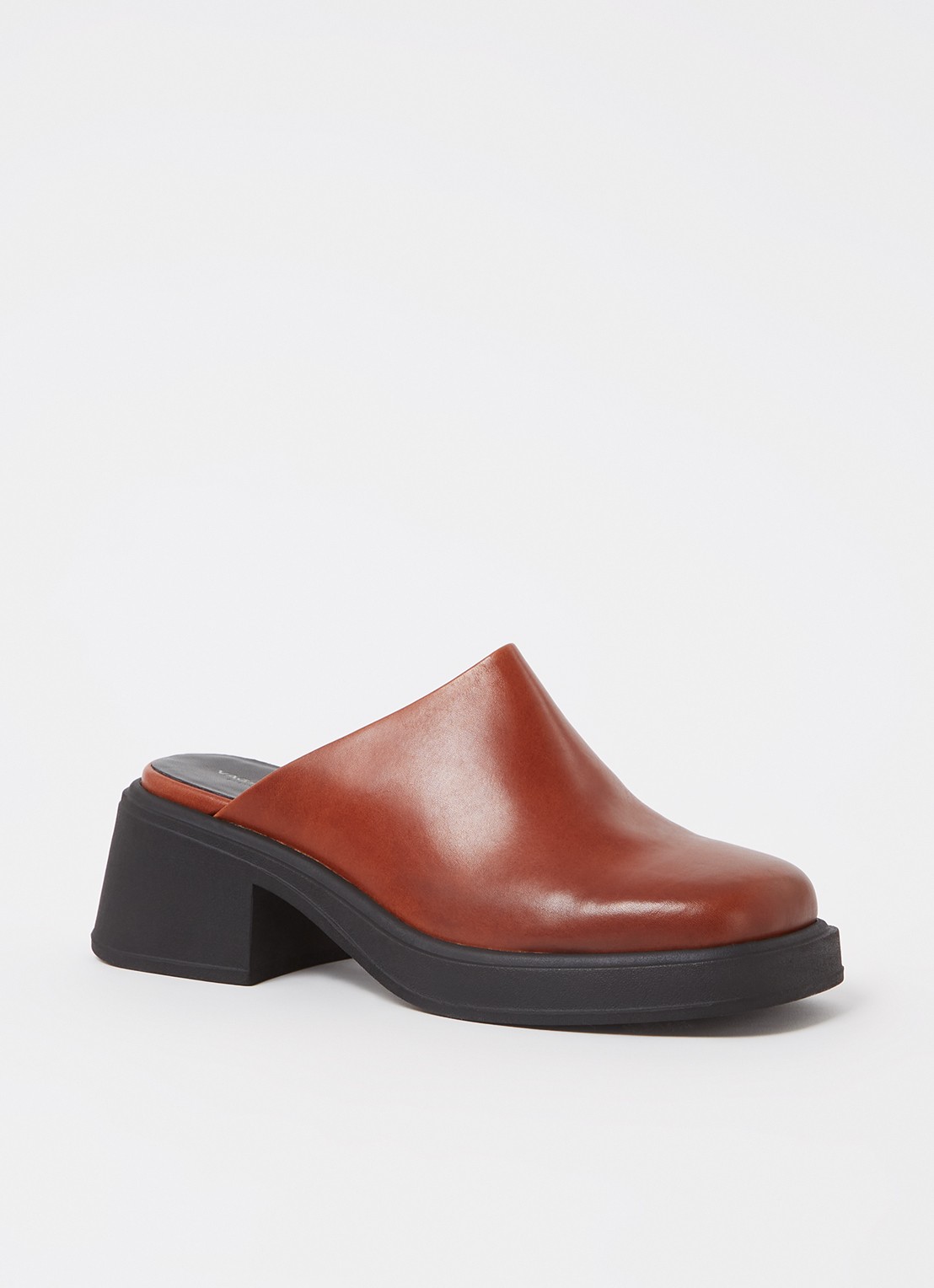 Vagabond Shoemakers Dorah muiltje van leer  - voorkant lichtbruin
