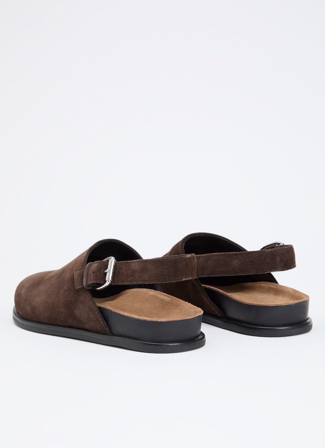 Vagabond Shoemakers Effie muiltje van suède - achterkant 3 donkerbruin