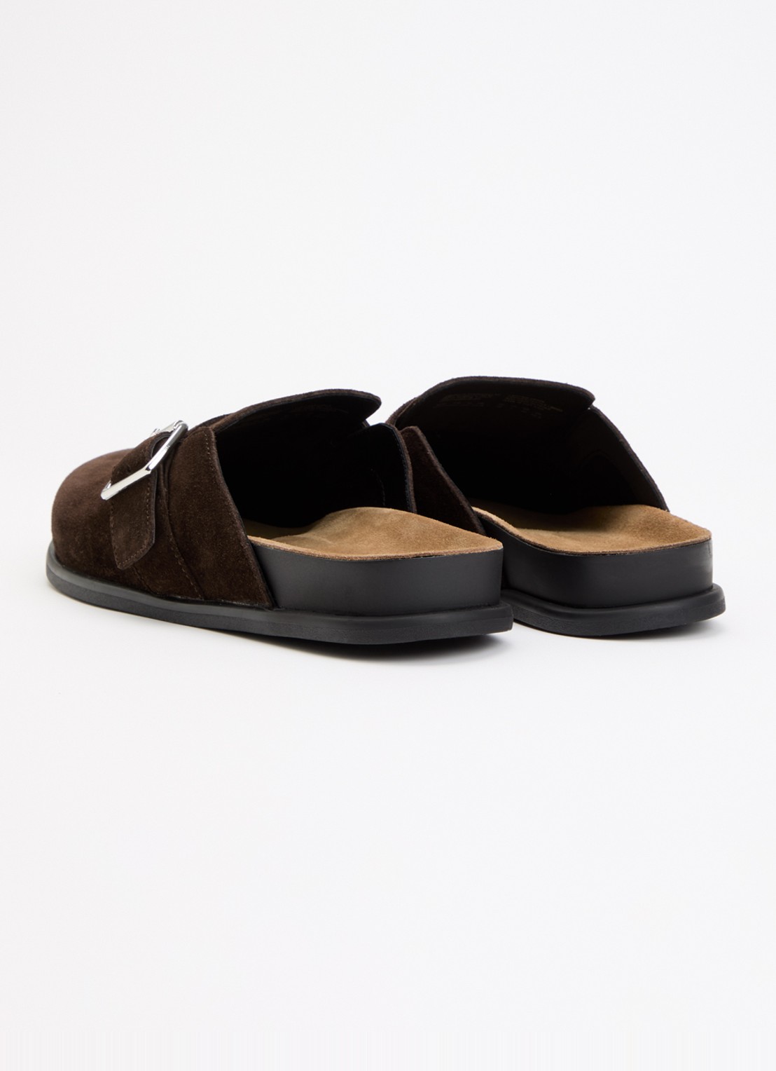 Vagabond Shoemakers Effie muiltje van suède - achterkant 6 donkerbruin