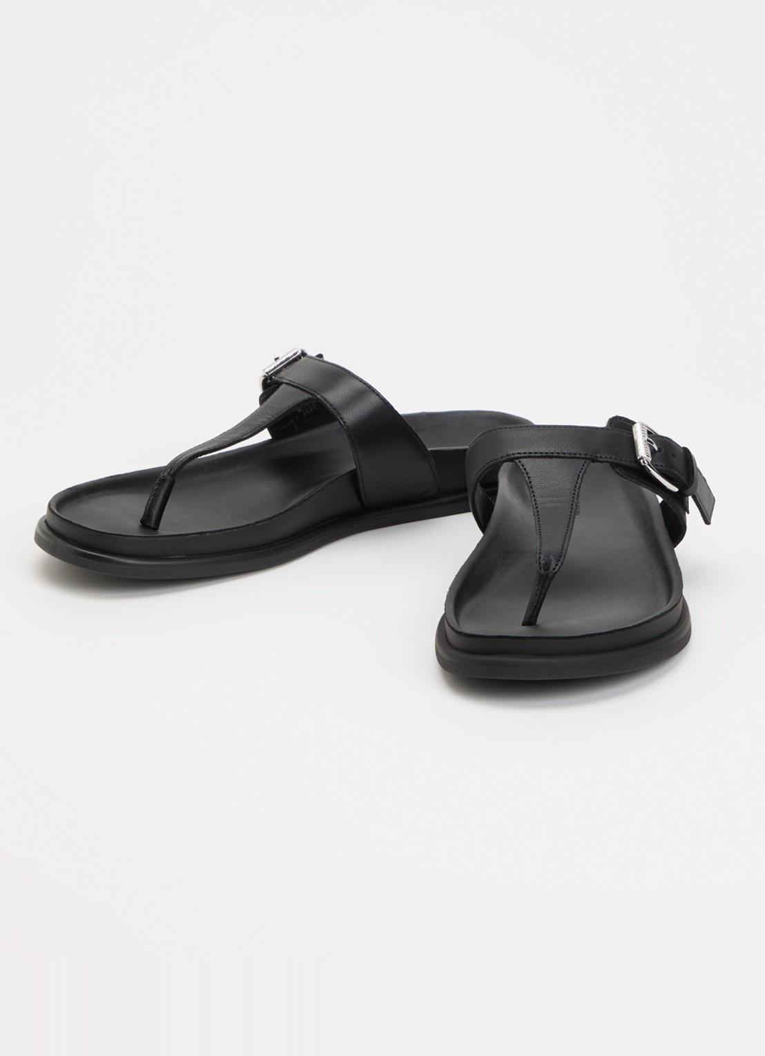 Vagabond Shoemakers Effie slipper van leer - detail 4 zwart
