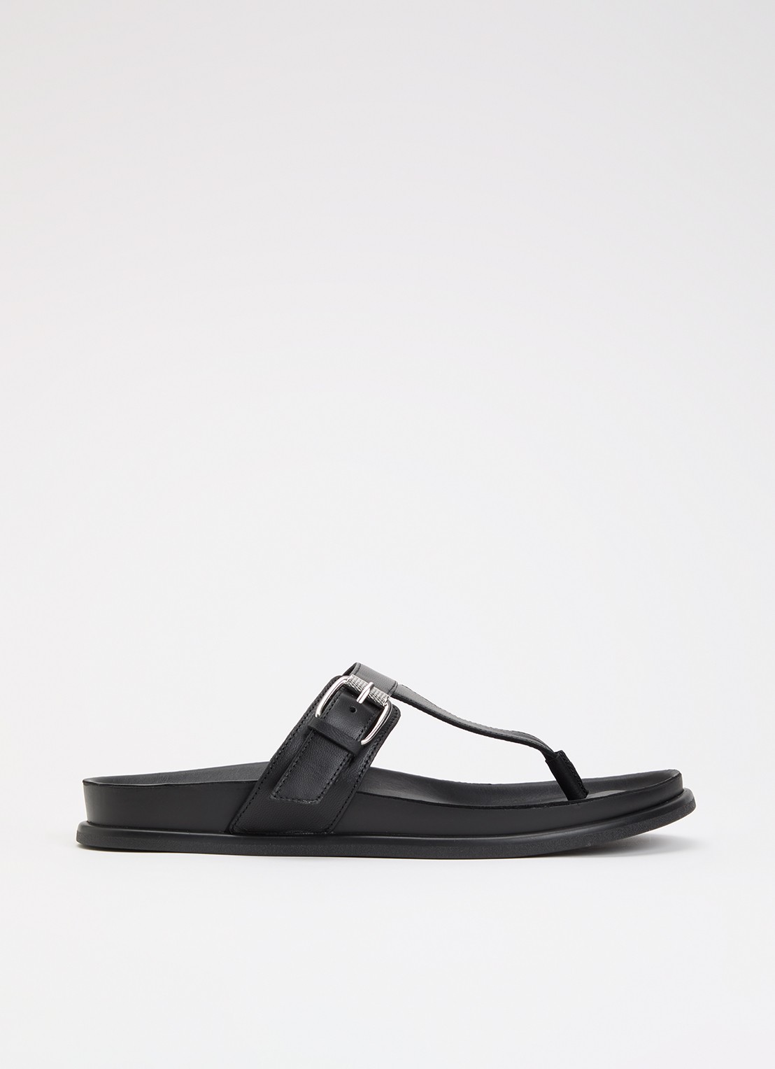 Vagabond Shoemakers Effie slipper van leer - voorkant 2 zwart