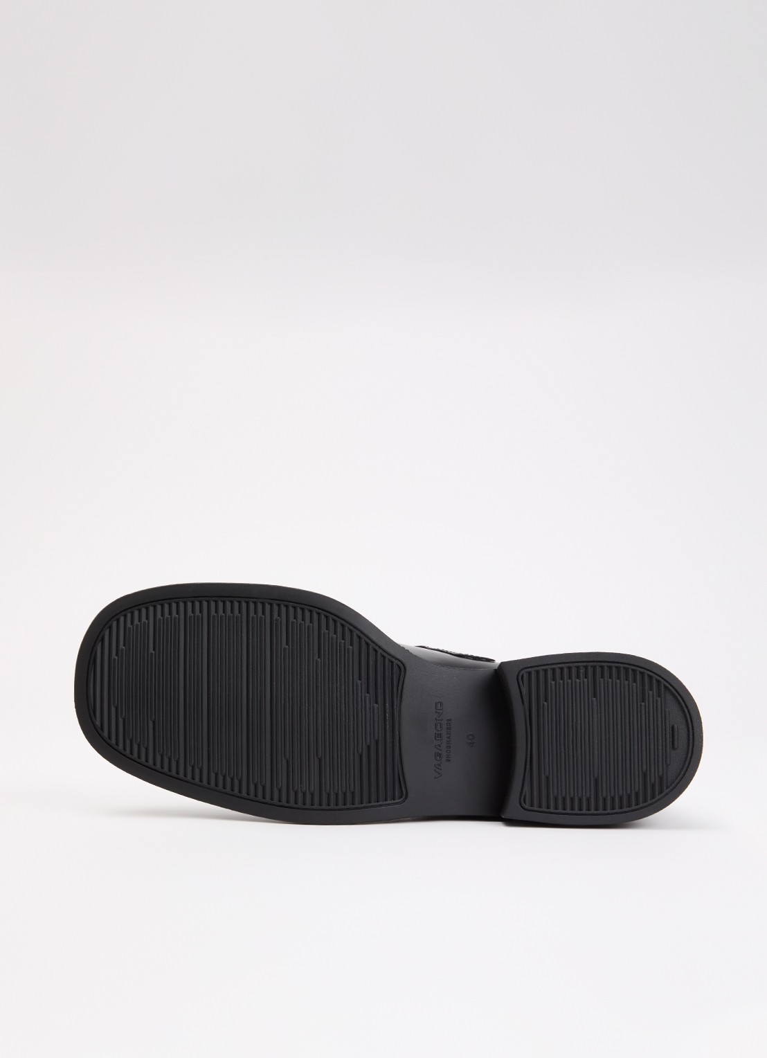 Vagabond Shoemakers Ellis Mary Jane loafer van leer  - detail 4 zwart