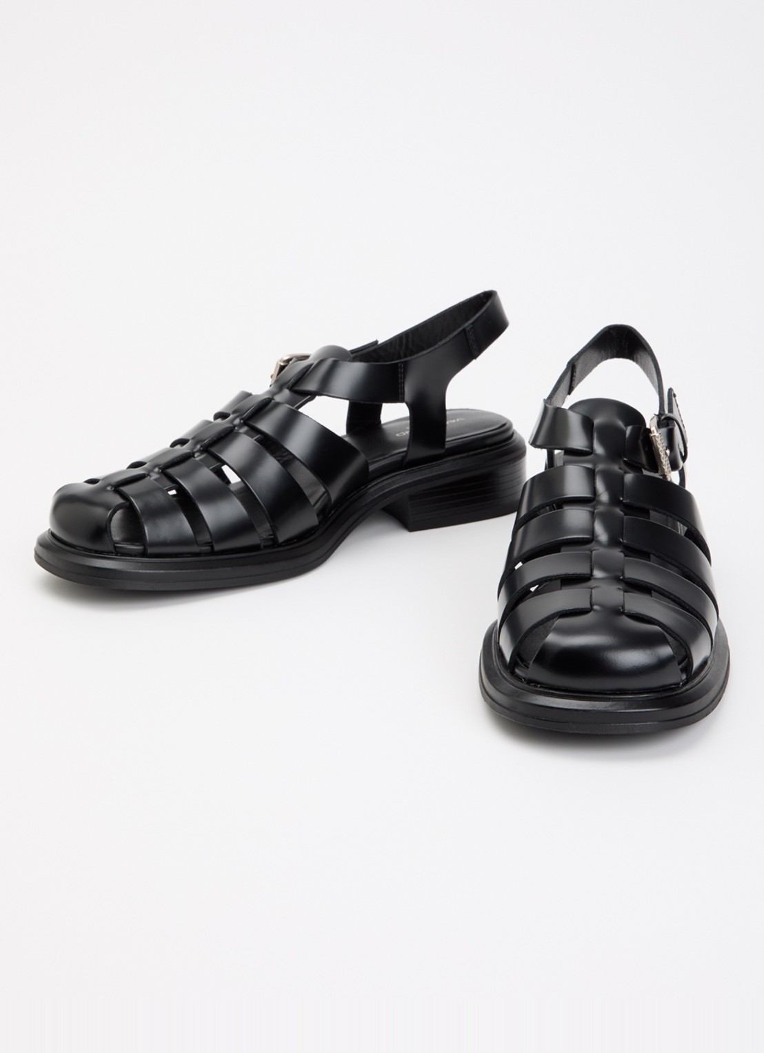 Vagabond Shoemakers Ellis sandalette van leer  - detail 3 zwart