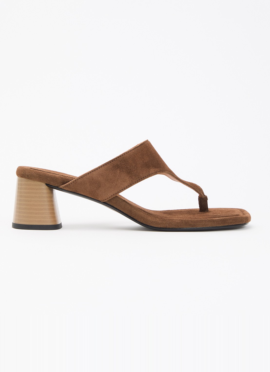 Vagabond Shoemakers Evie muiltje van geitensuède - voorkant bruin
