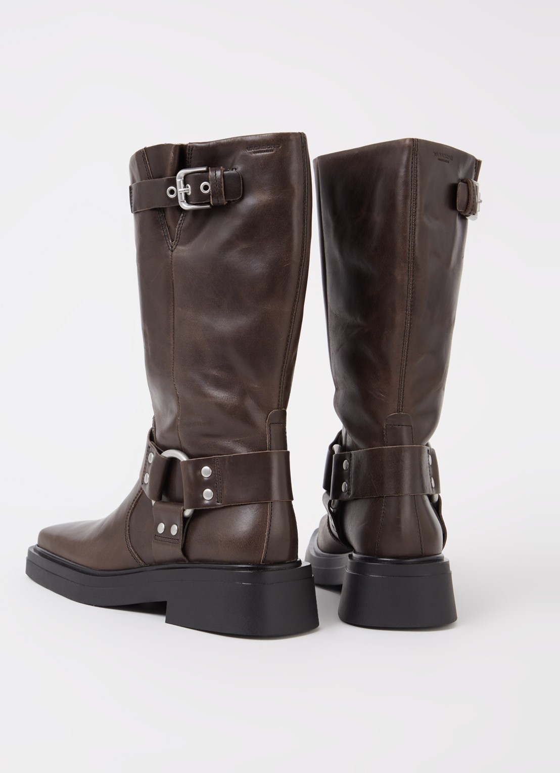 Vagabond Shoemakers Eyra biker boot van leer - detail 4 bruin