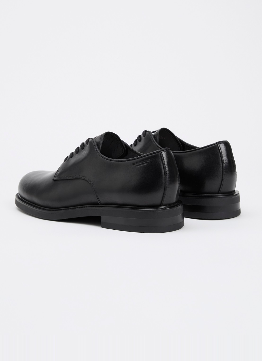 Vagabond Shoemakers Floyd veterschoen van leer - achterkant 6 zwart