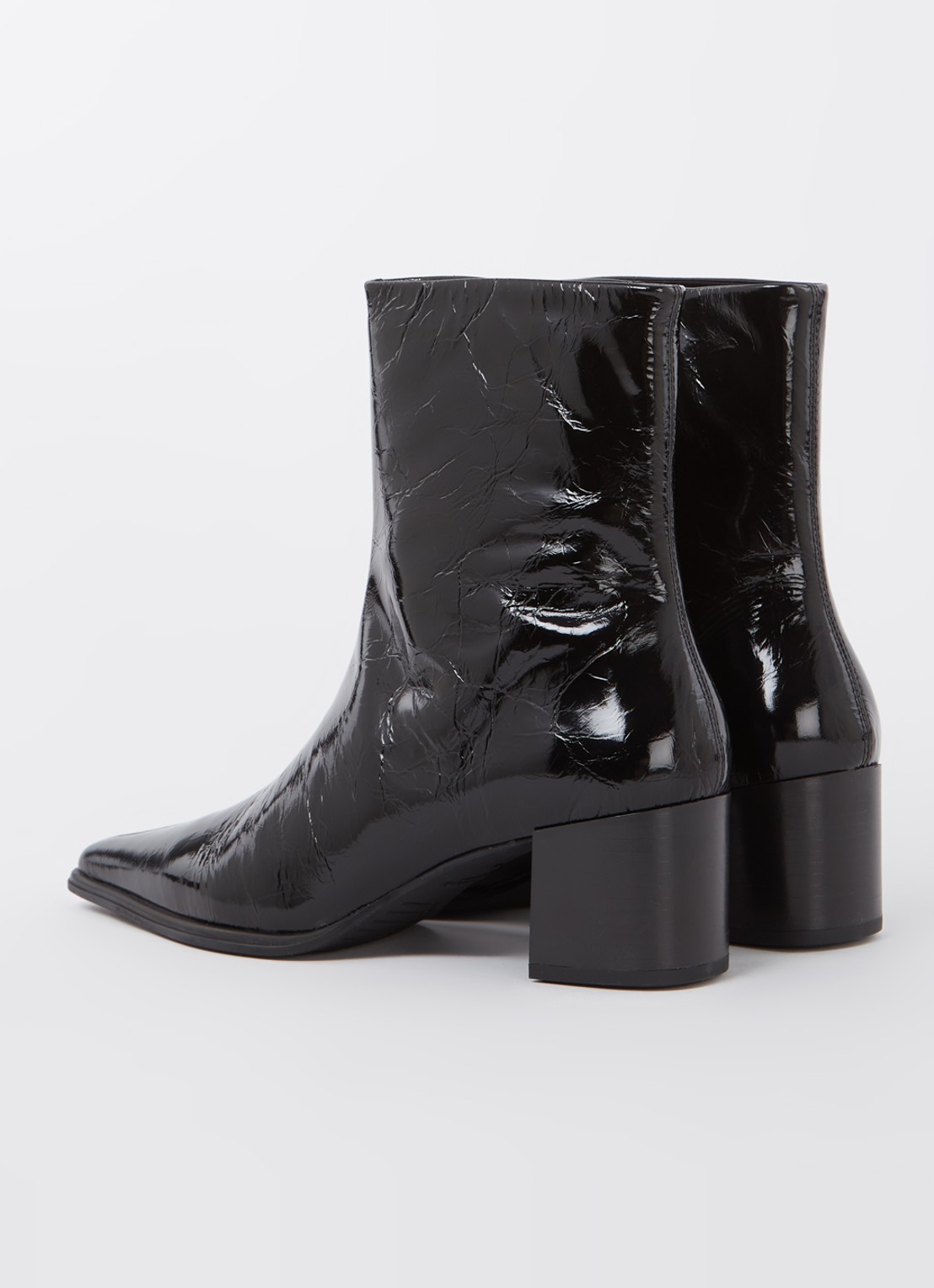 Vagabond Shoemakers Giselle enkellaarsje van leer - achterkant zwart
