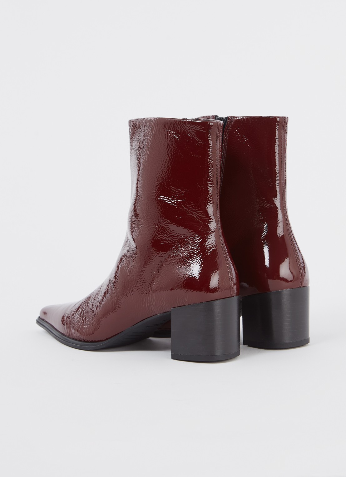 Vagabond Shoemakers Giselle enkellaarsje van leer - achterkant 4 bordeauxrood