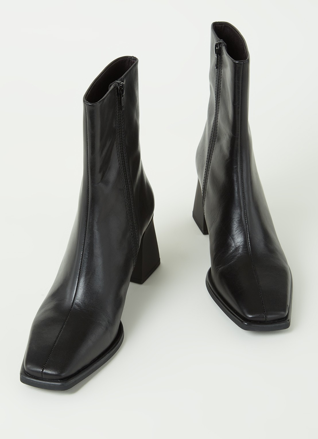 Vagabond Shoemakers Hedda enkellaarsje van leer - detail 2 zwart