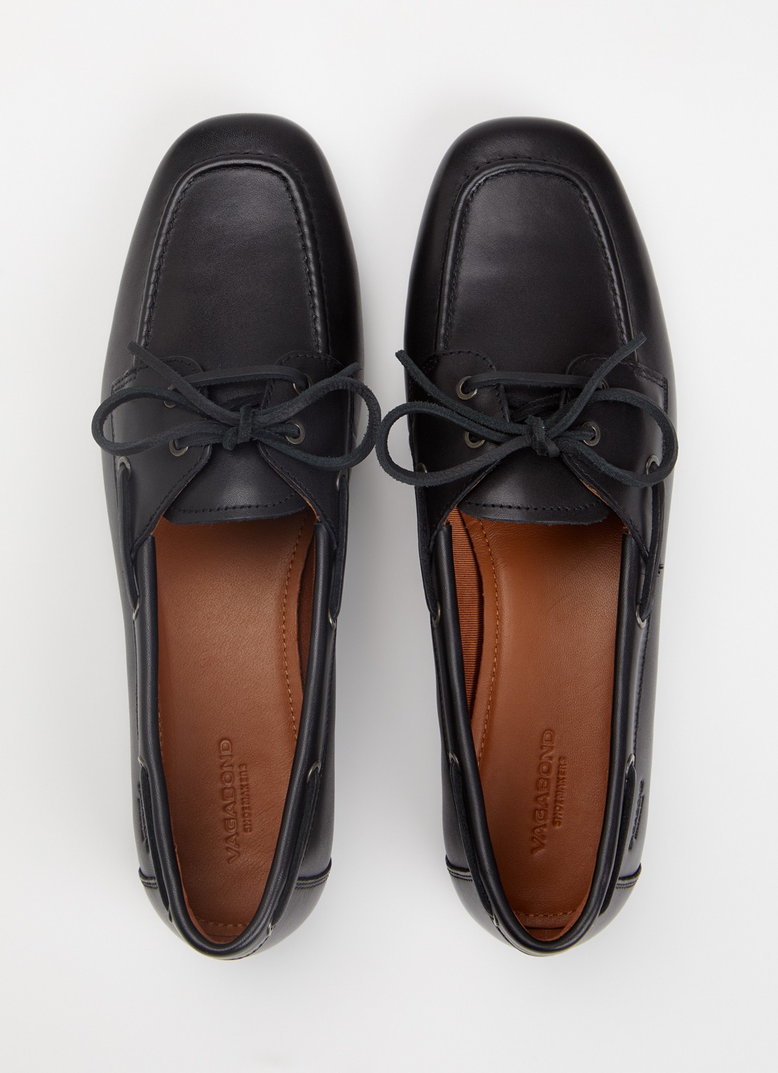 Vagabond Shoemakers Hillary bootschoen van leer  - detail 5 zwart