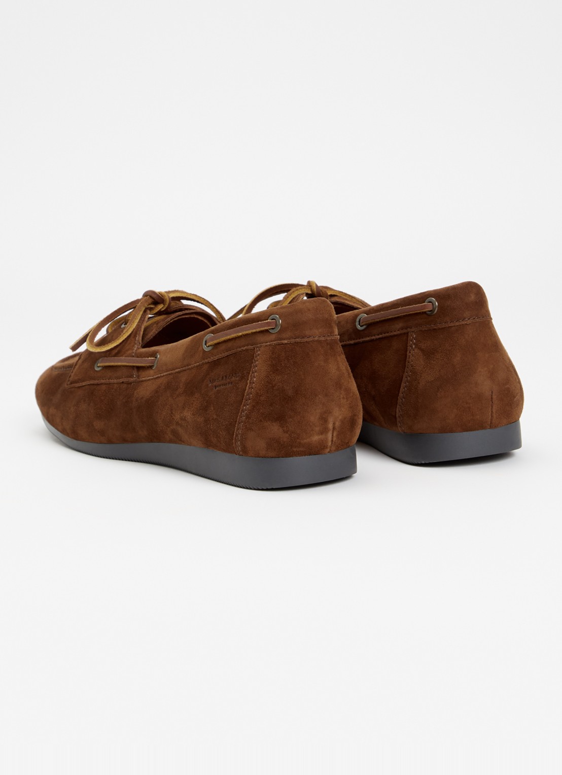 Vagabond Shoemakers Hillary bootschoen van leer  - achterkant 3 kastanjebruin