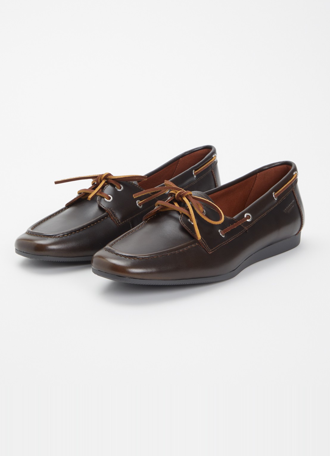 Vagabond Shoemakers Hillary bootschoen van leer - detail 4 donkerbruin