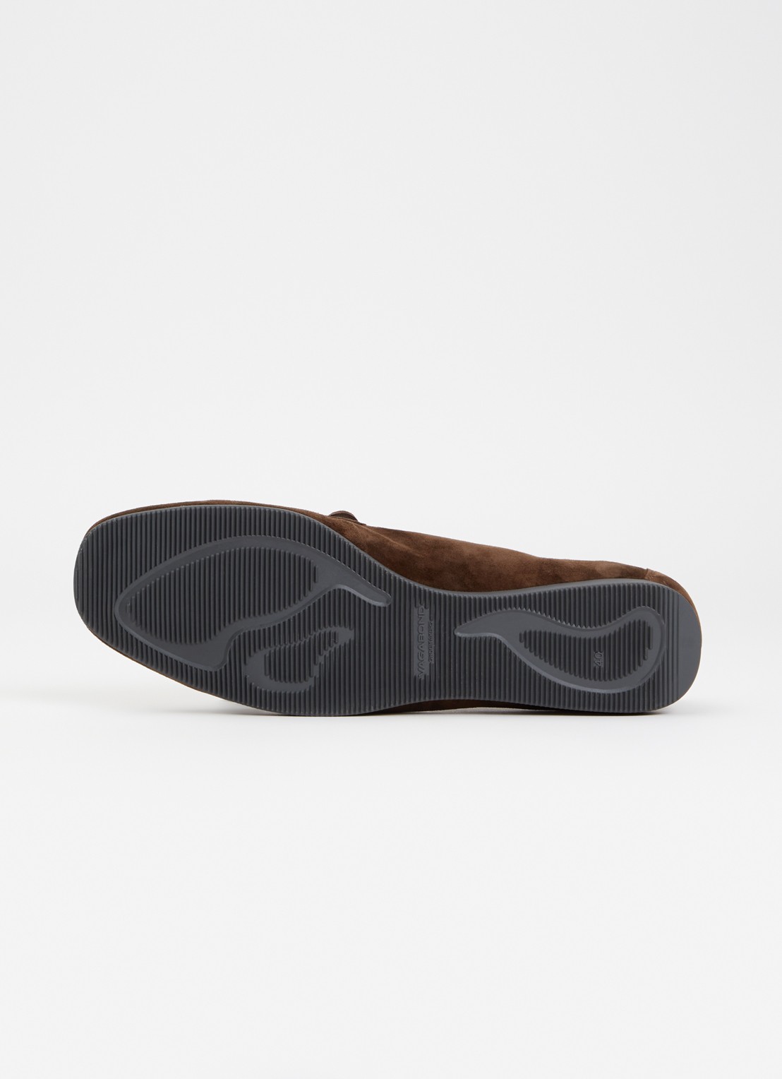 Vagabond Shoemakers Hillary loafer van suède  - detail 3 donkerbruin