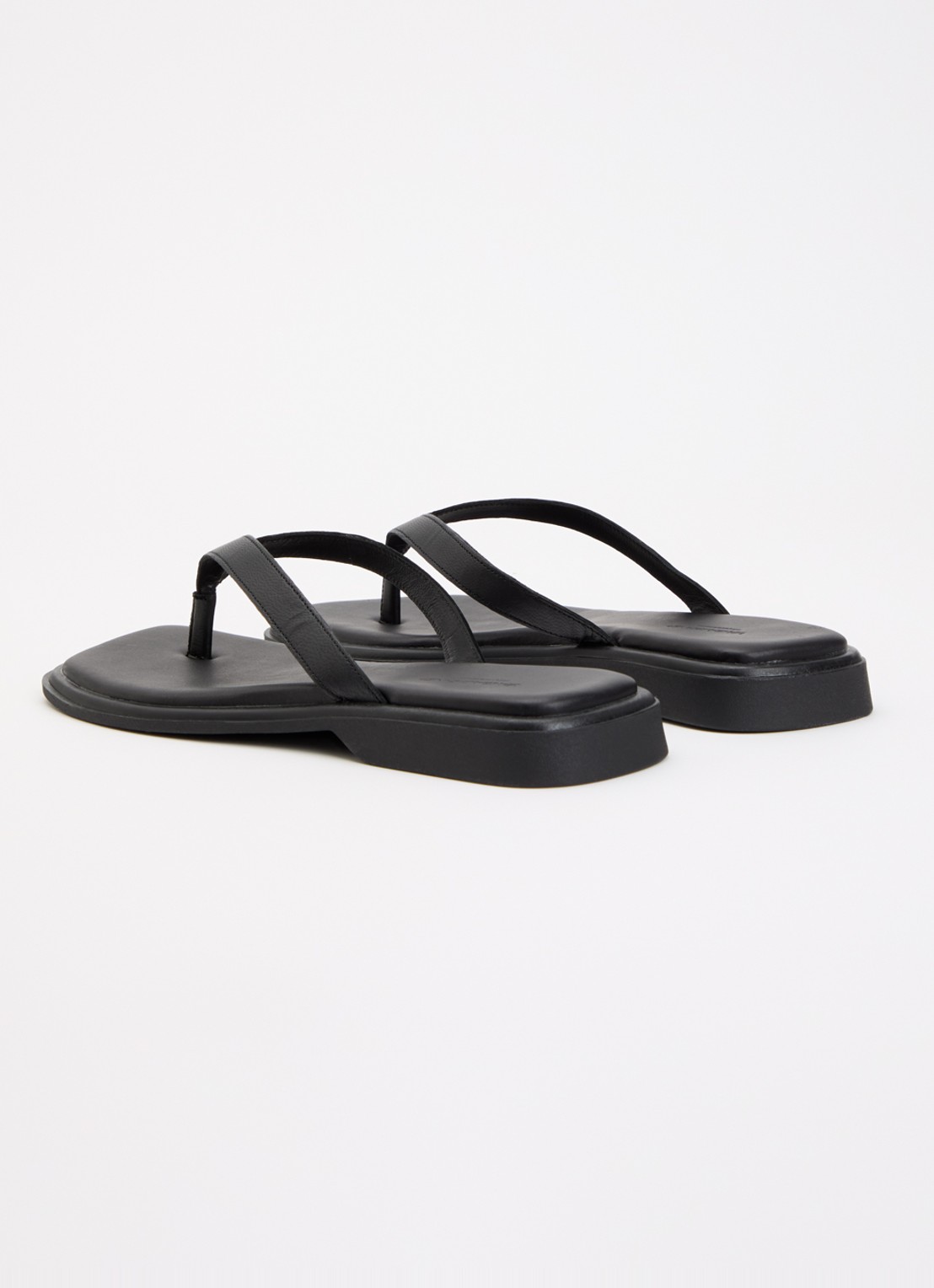 Vagabond Shoemakers Izzy slipper van leer - achterkant 5 zwart