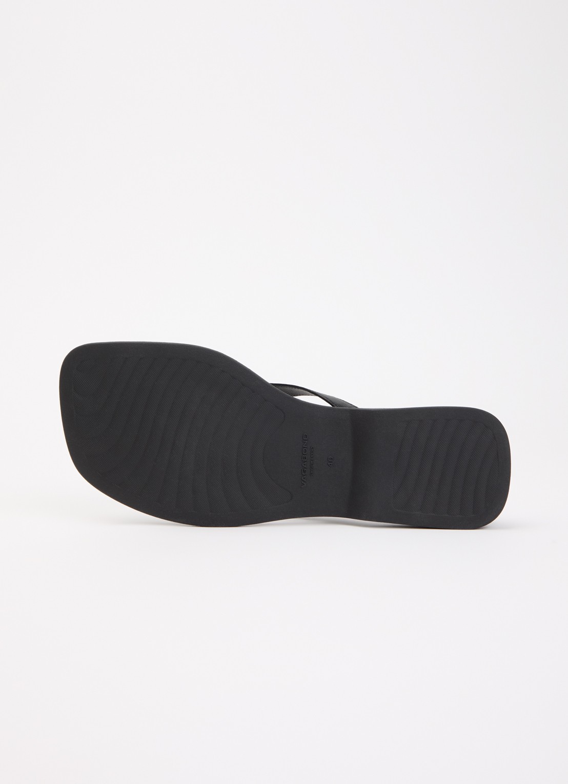 Vagabond Shoemakers Izzy slipper van leer - detail 4 zwart