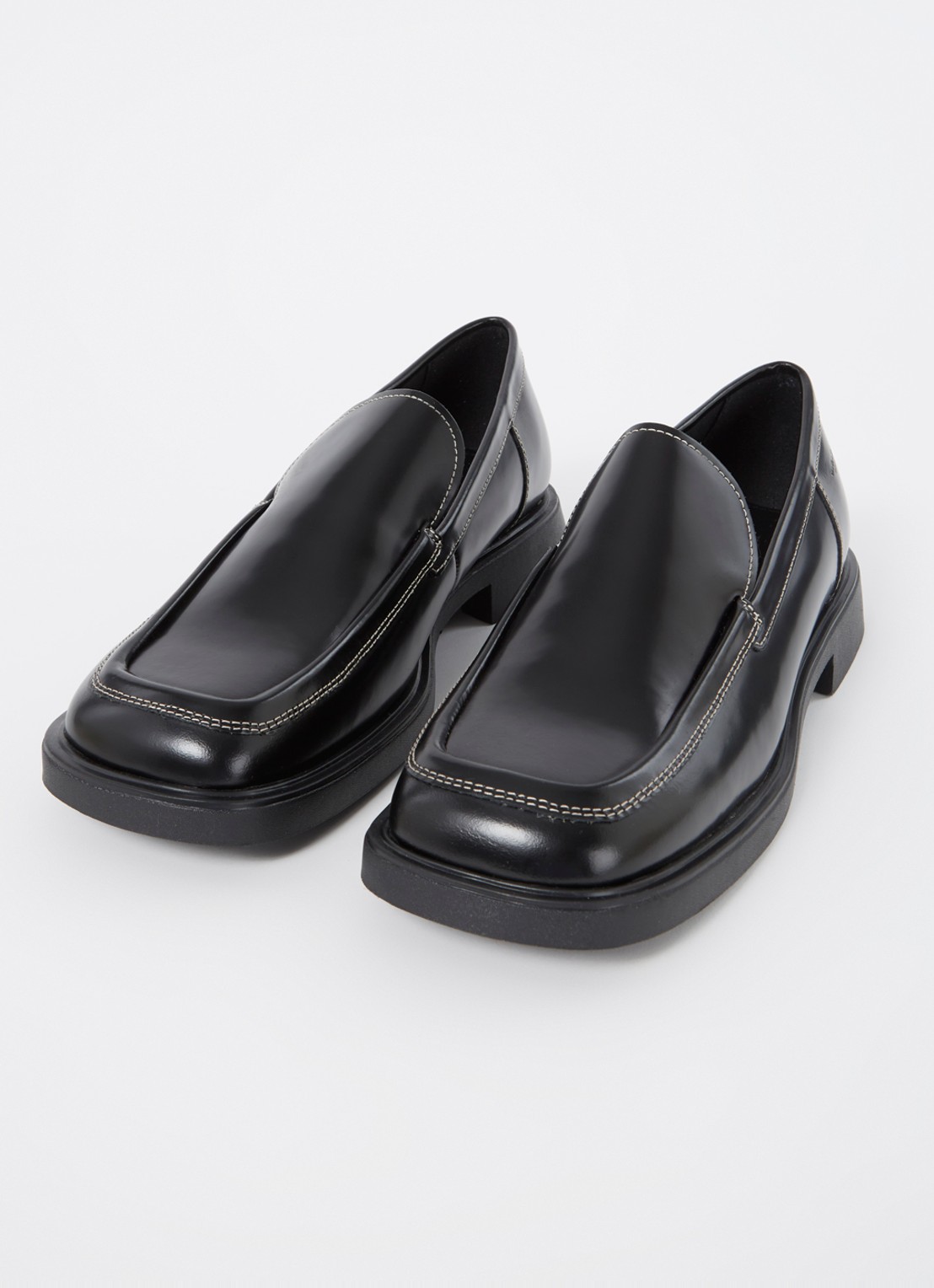 Vagabond Shoemakers Jaclyn loafer van lakleer - detail 3 zwart