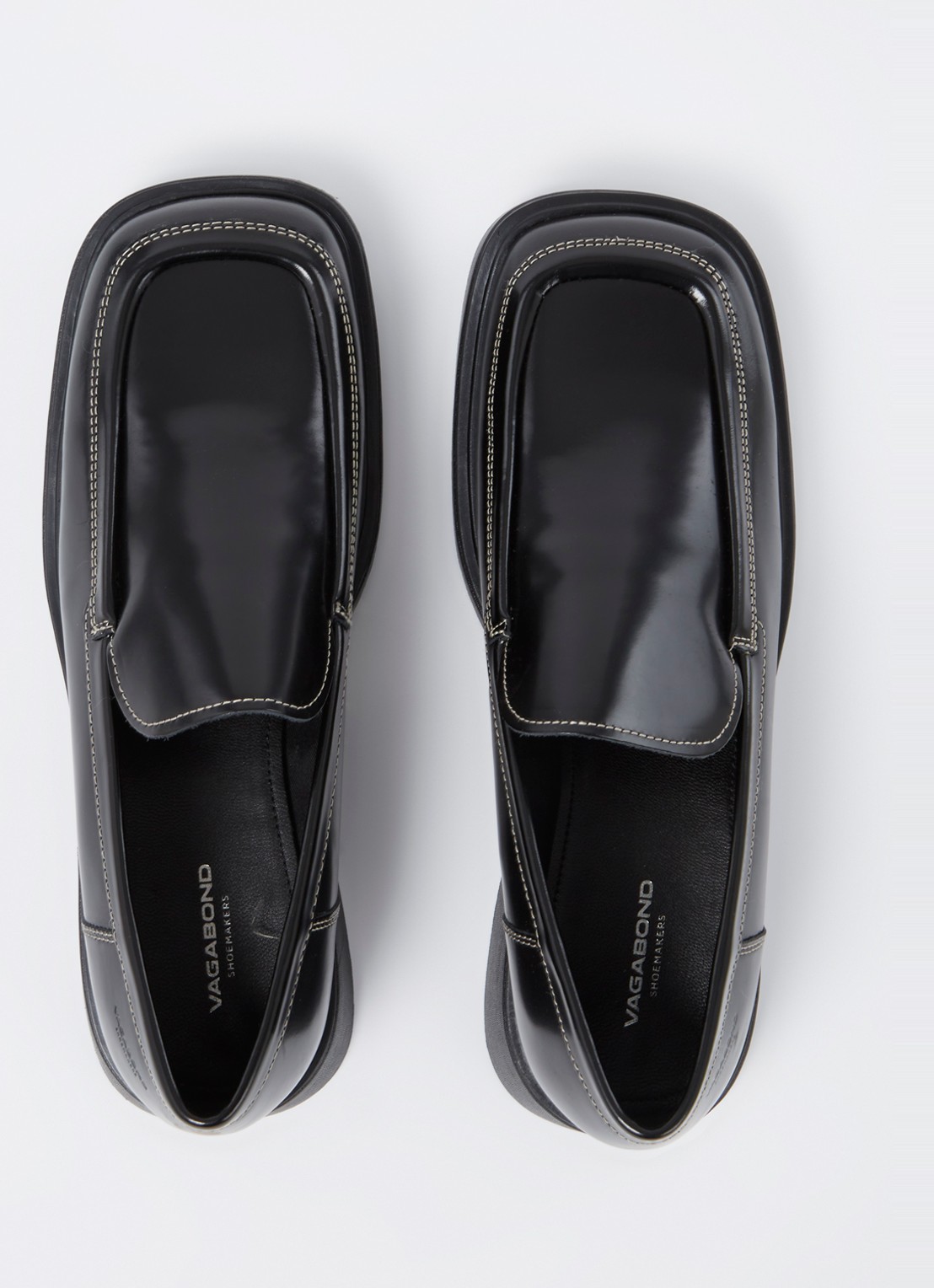 Vagabond Shoemakers Jaclyn loafer van lakleer - detail 5 zwart