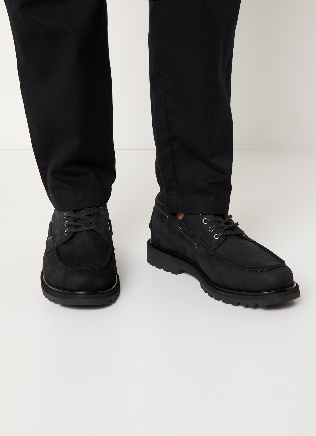 Vagabond Shoemakers Jay bootschoen van nubuck - voorkant 2 zwart