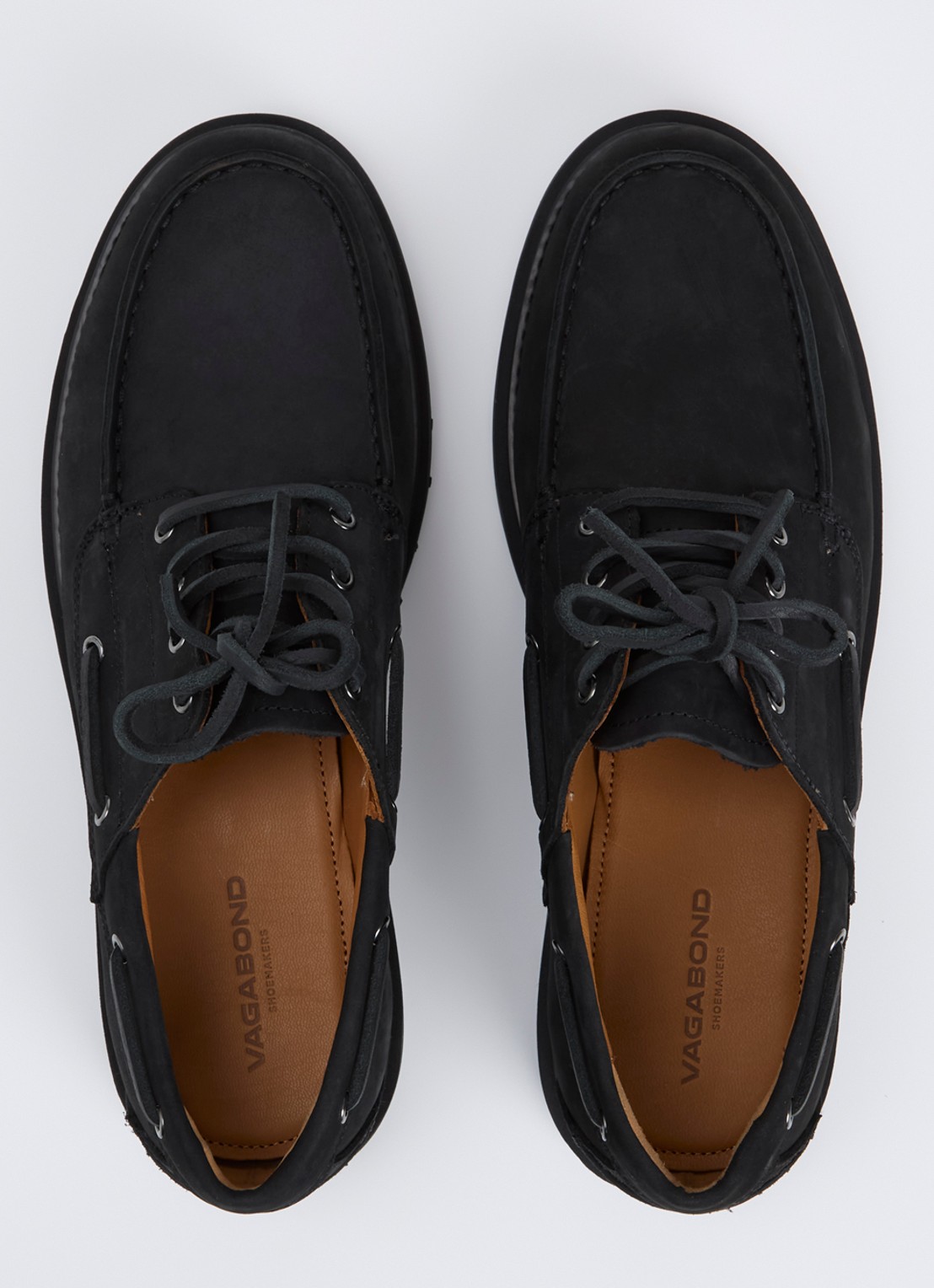 Vagabond Shoemakers Jay bootschoen van nubuck - detail 2 zwart