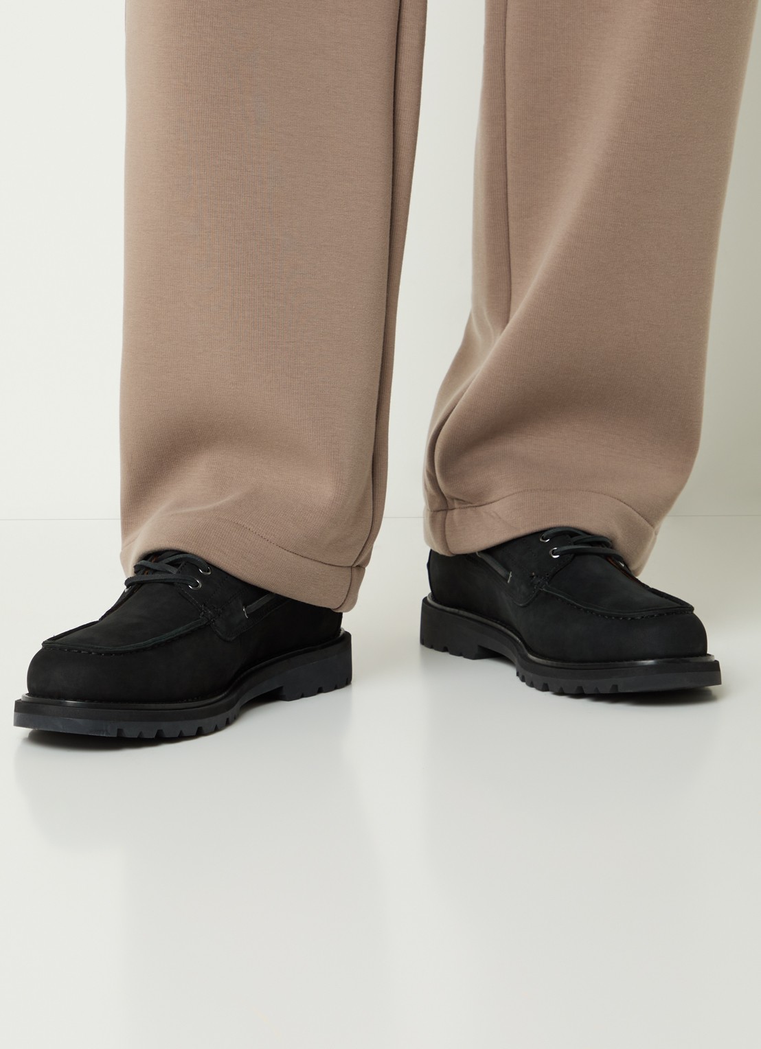Vagabond Shoemakers Jay bootschoen van nubuck - voorkant 5 zwart