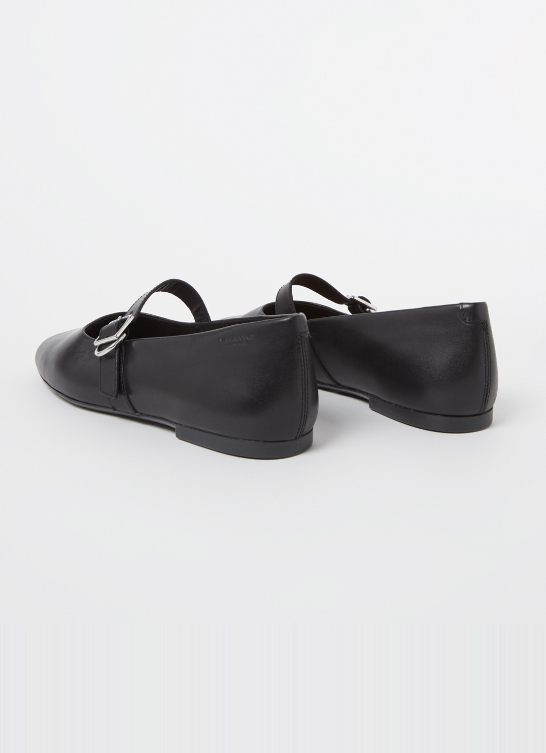 Vagabond Shoemakers Jolin ballerina van leer - achterkant zwart