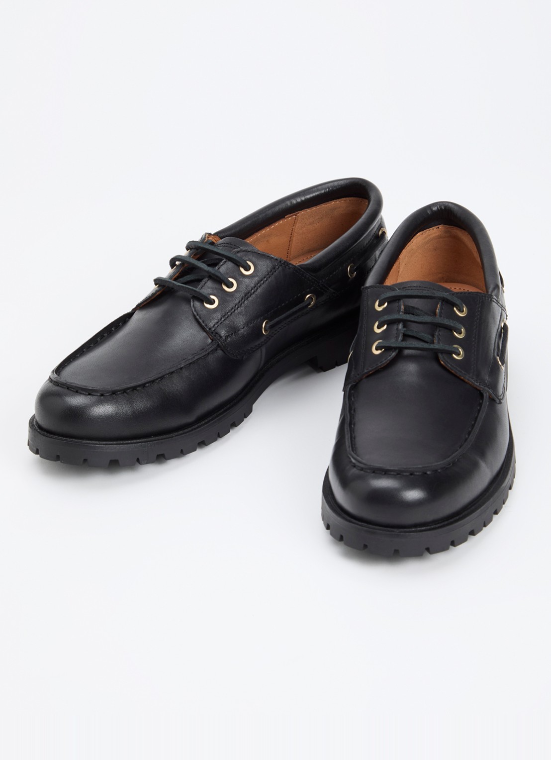 Vagabond Shoemakers Joslyn bootschoen van leer - detail 3 zwart