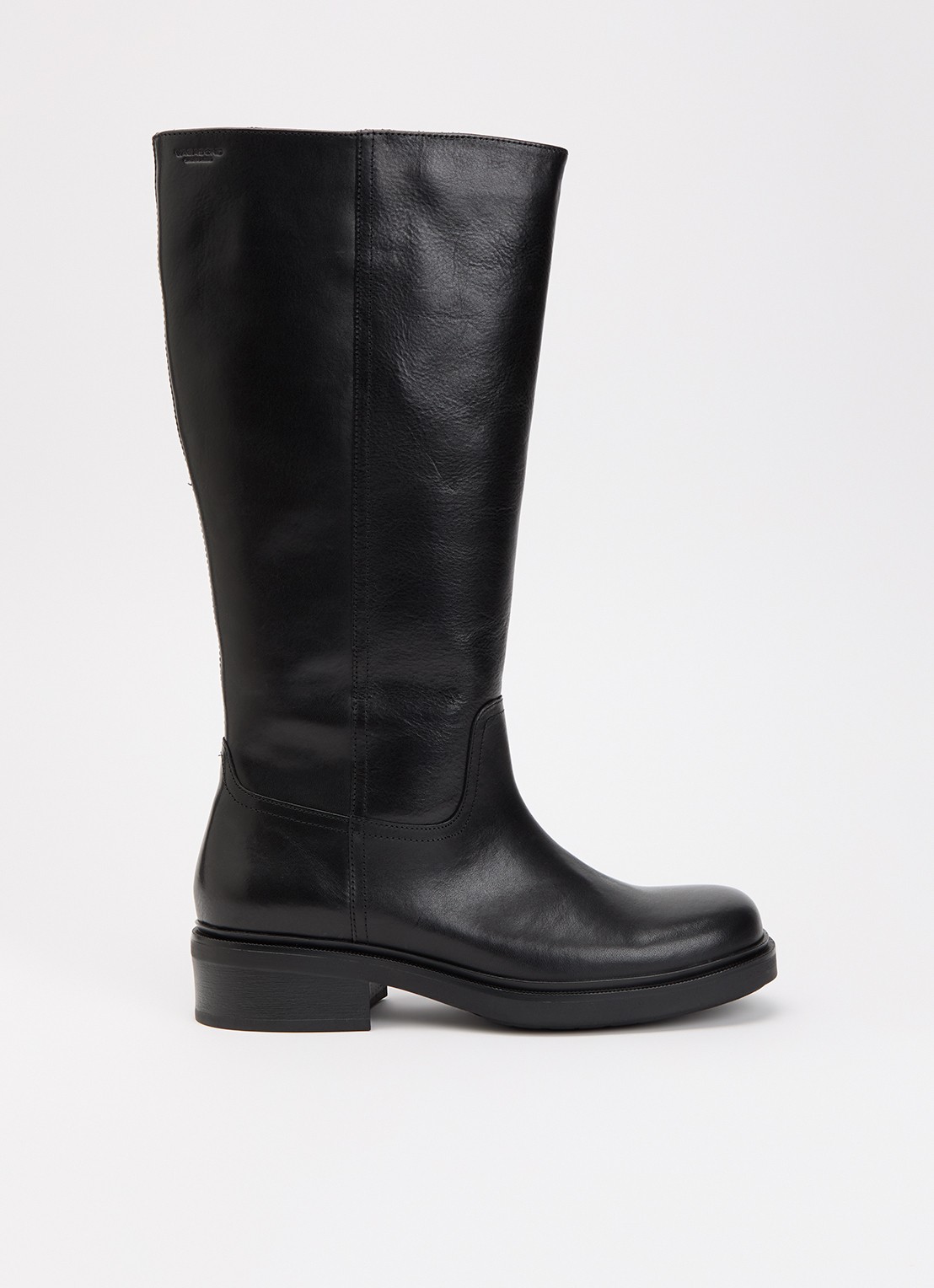 Vagabond Shoemakers Karlie laars van leer - voorkant 2 zwart