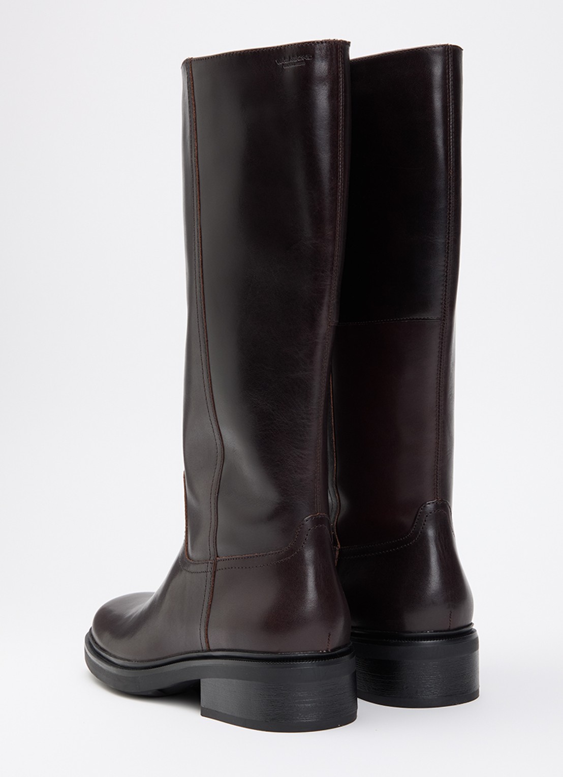 Vagabond Shoemakers Karlie laars van leer - achterkant donkerbruin