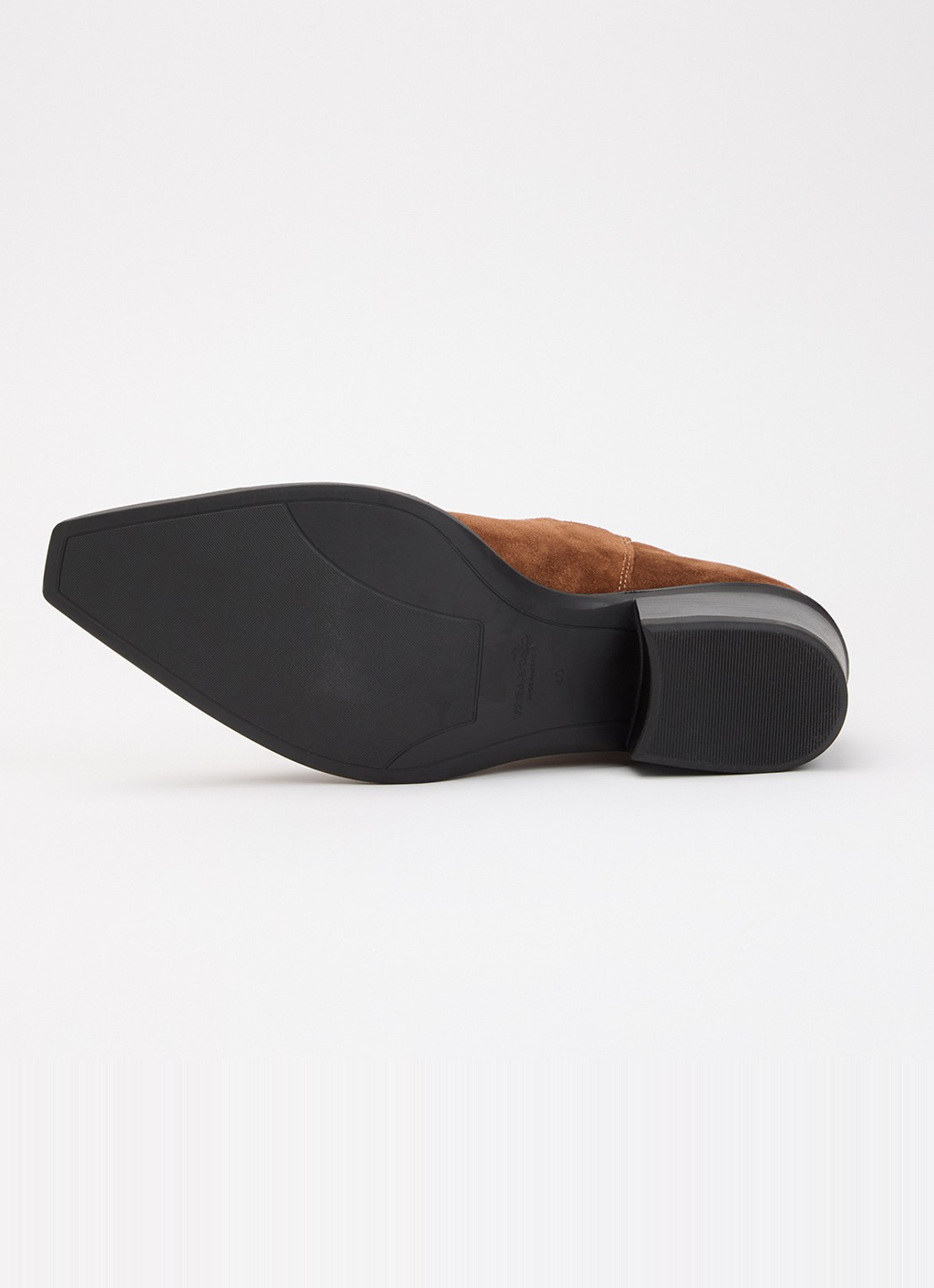 Vagabond Shoemakers Kelsey cowboylaars van suède - detail 4 cognac