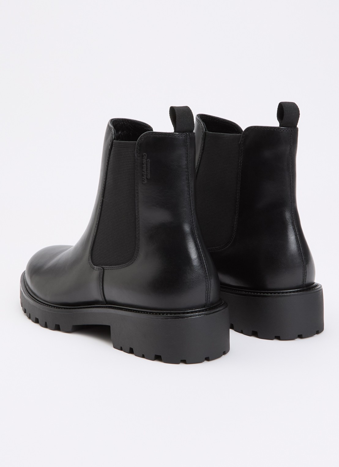 Vagabond Shoemakers Kenova chelsea boot van leer - achterkant zwart