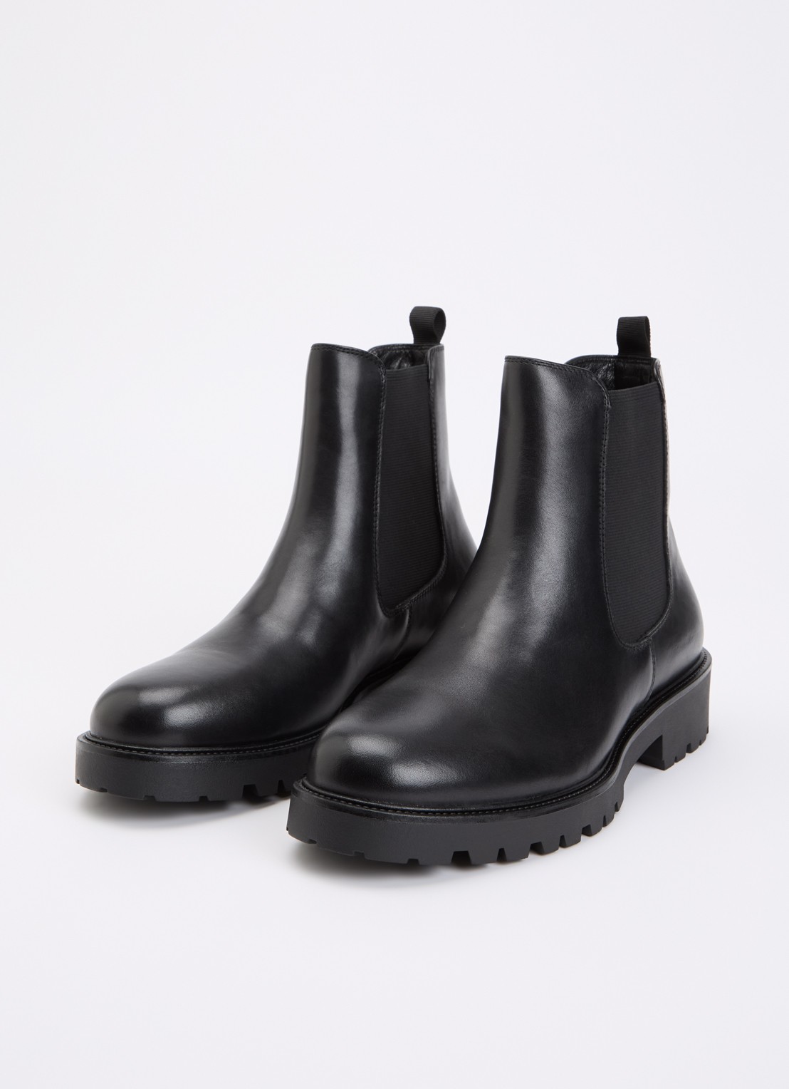 Vagabond Shoemakers Kenova chelsea boot van leer - detail 2 zwart