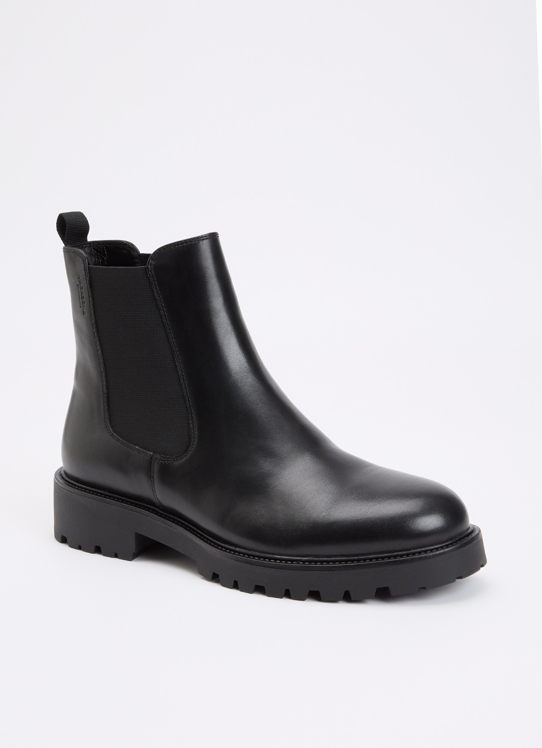 Vagabond Shoemakers Kenova chelsea boot van leer - voorkant 4 zwart
