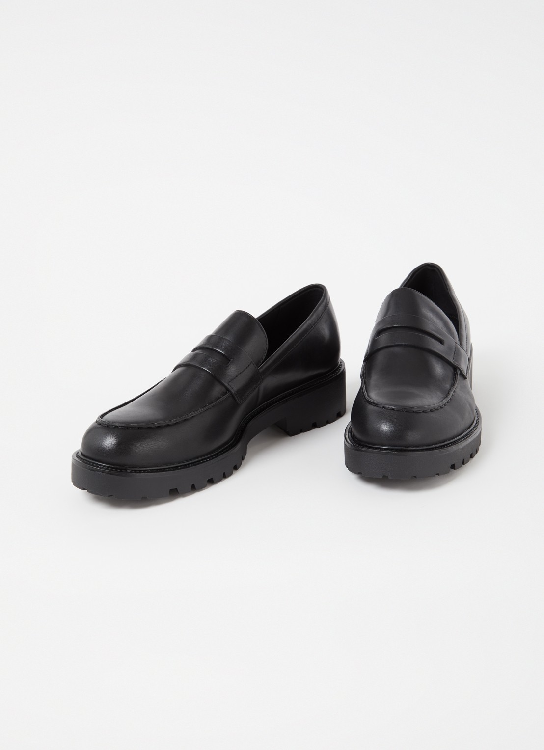 Vagabond Shoemakers Kenova loafer van leer - detail 3 zwart