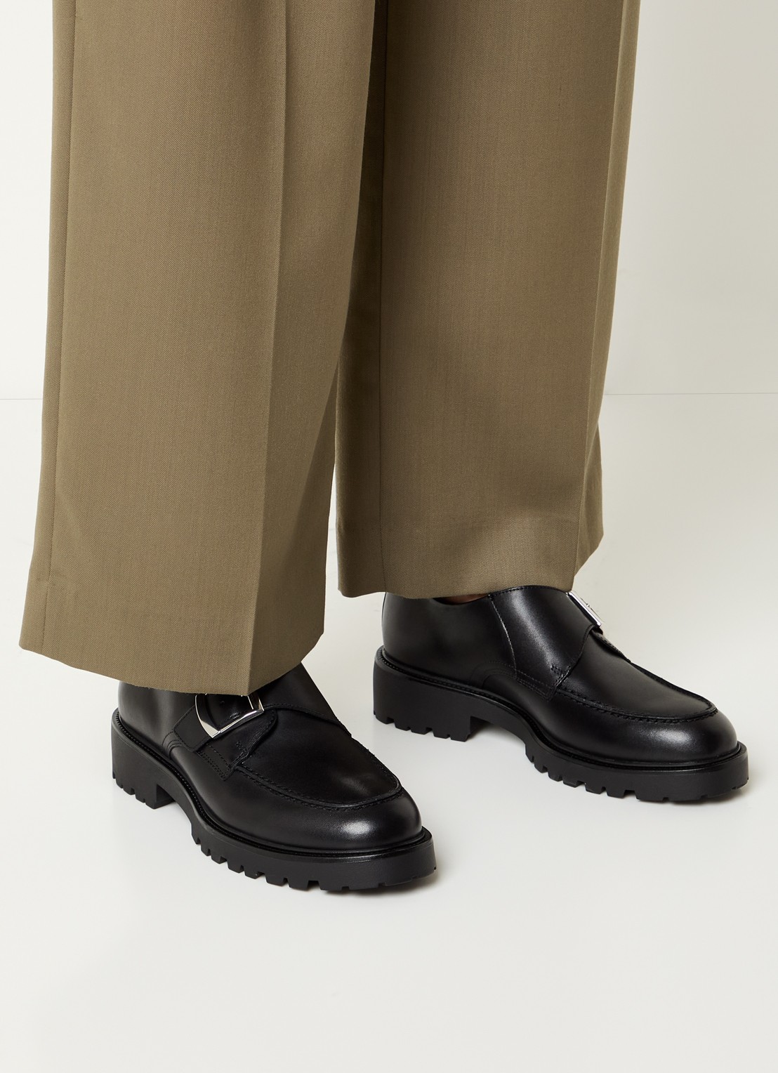 Vagabond Shoemakers Kenova loafer van leer - voorkant 2 zwart