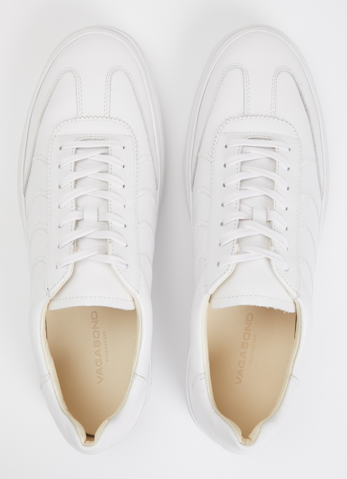 Vagabond Shoemakers Leo sneaker van leer - detail 2 wit