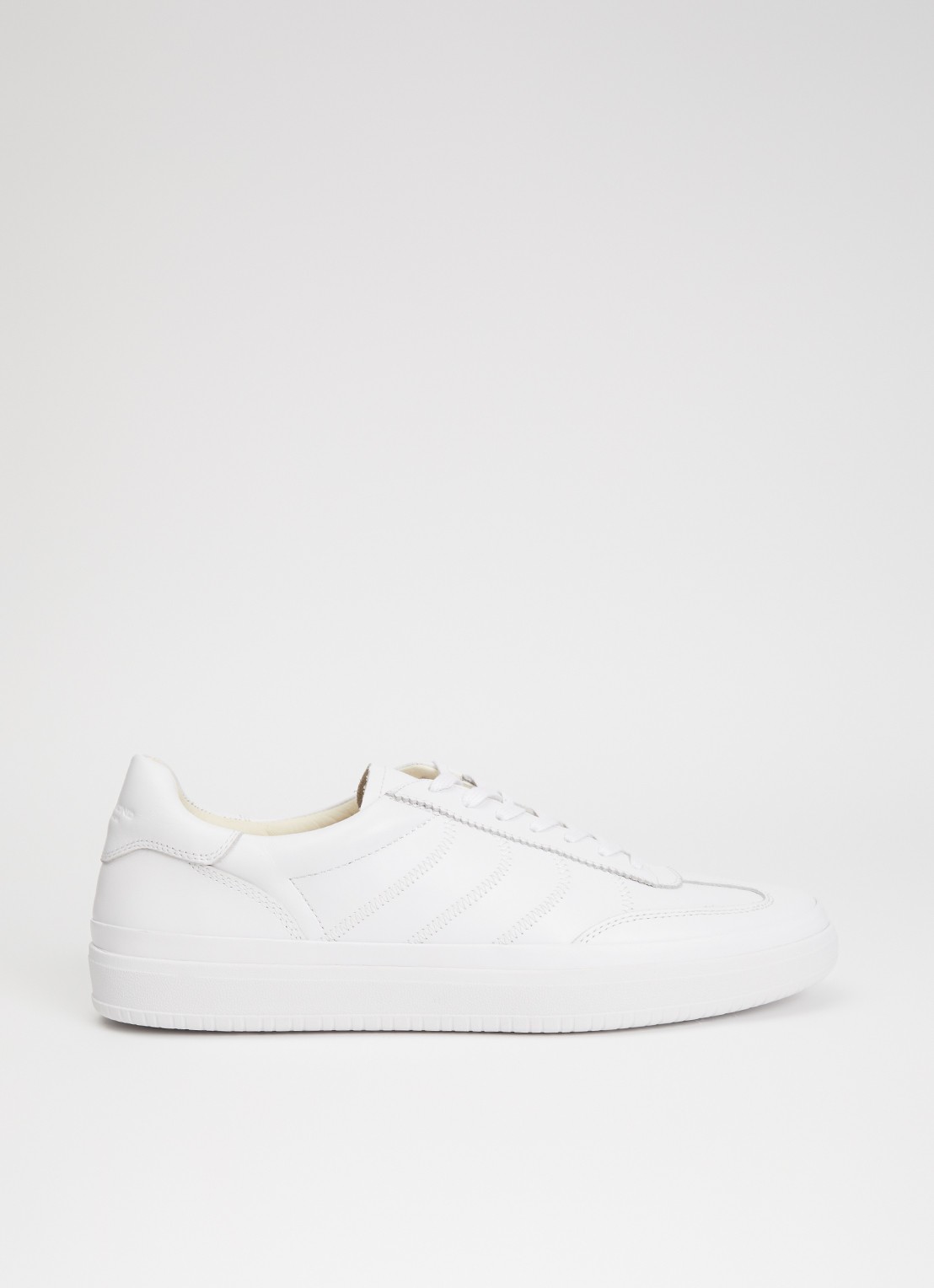 Vagabond Shoemakers Leo sneaker van leer - voorkant 4 wit