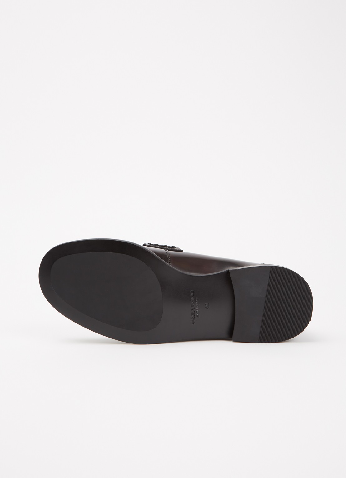 Vagabond Shoemakers Linn loafer van lakleer  - detail 6 donkerbruin