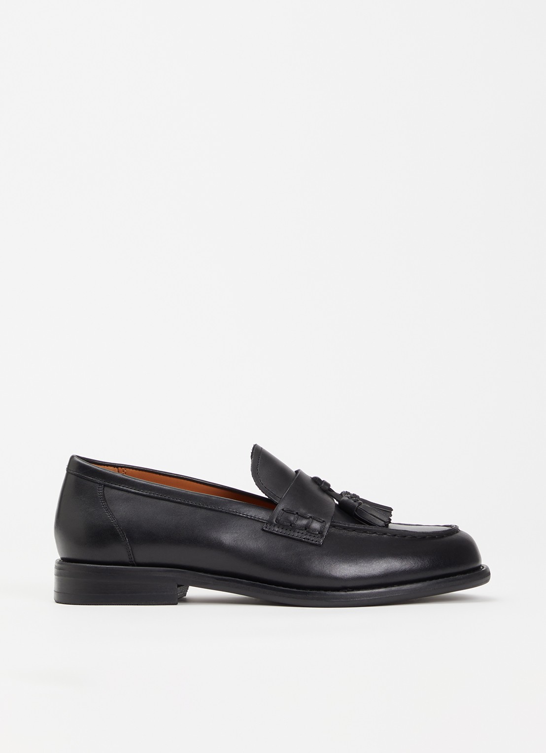 Vagabond Shoemakers Linn loafer van leer  - voorkant 5 zwart