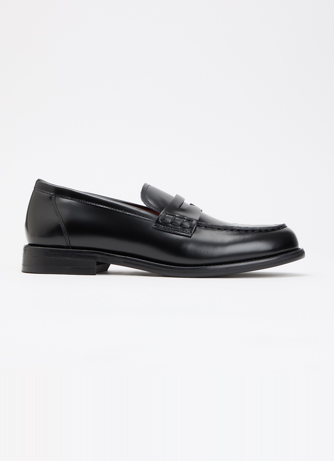Vagabond Shoemakers Linn loafer van leer - voorkant 4 zwart