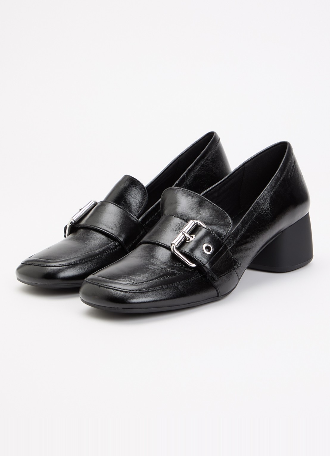 Vagabond Shoemakers Livia pump van leer met gespdetail - detail 3 zwart