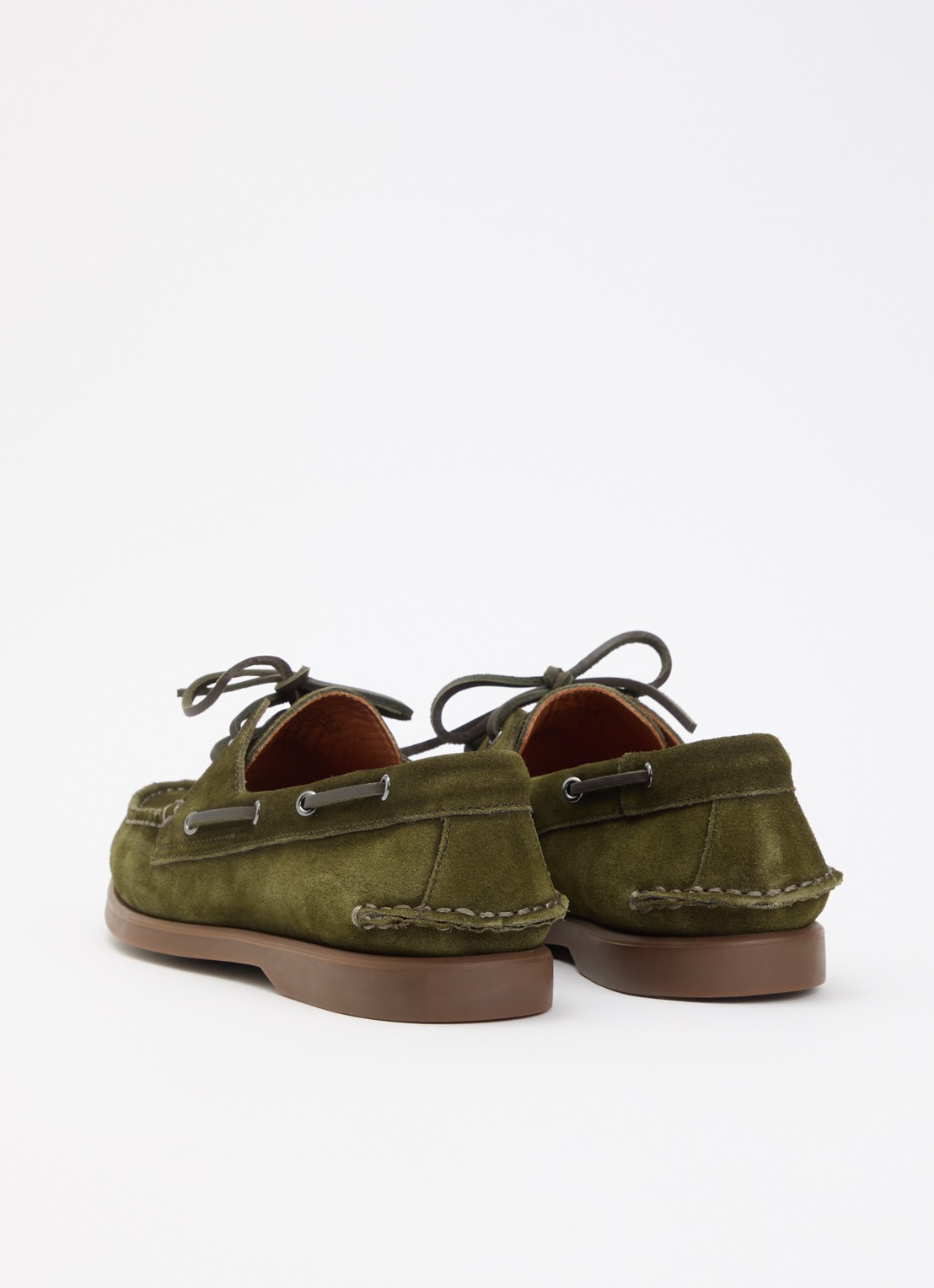 Vagabond Shoemakers Loui M bootschoen van suède - achterkant 4 groen