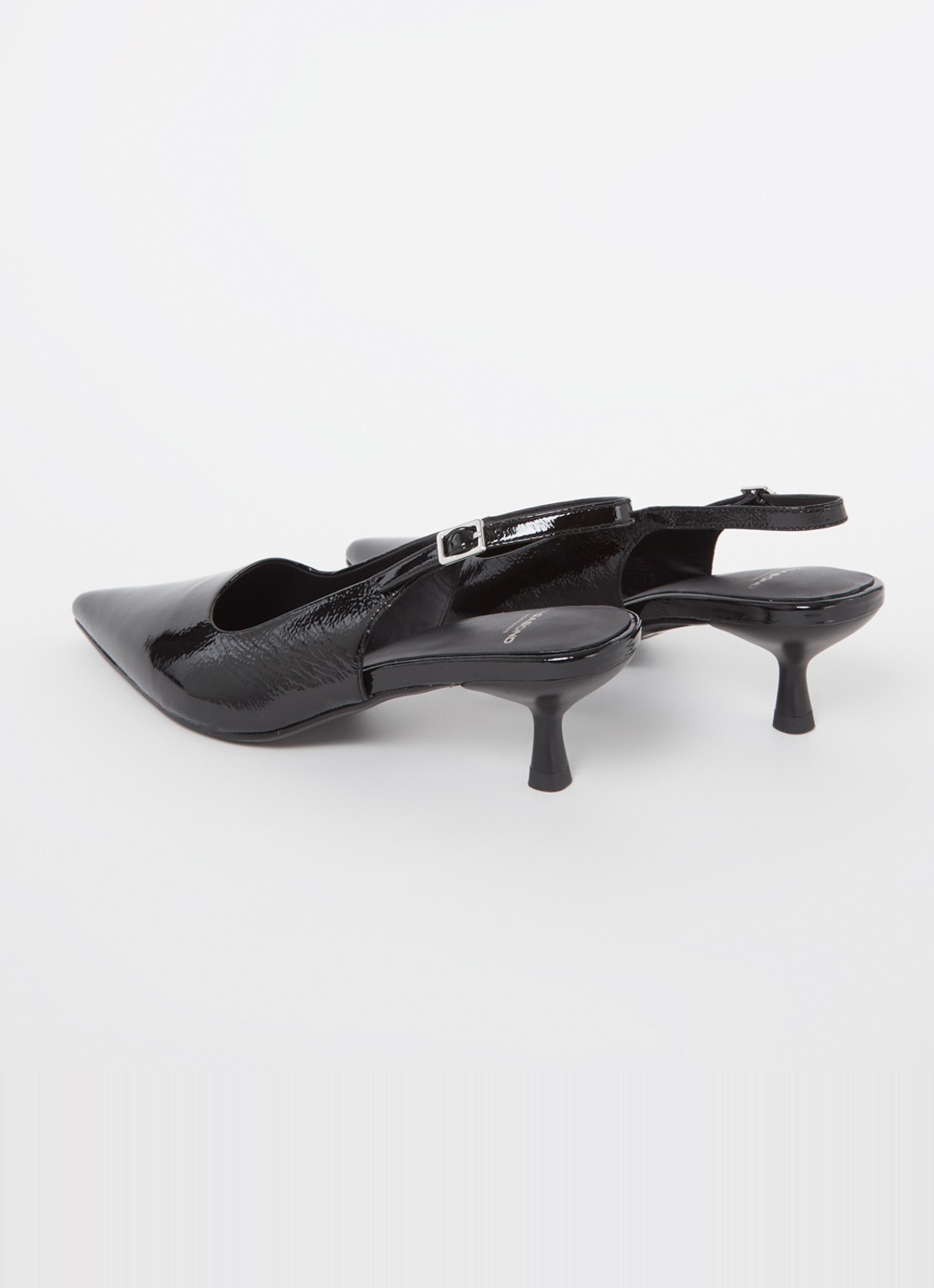 Vagabond Shoemakers Lykke slingback van lakleer - achterkant 6 zwart