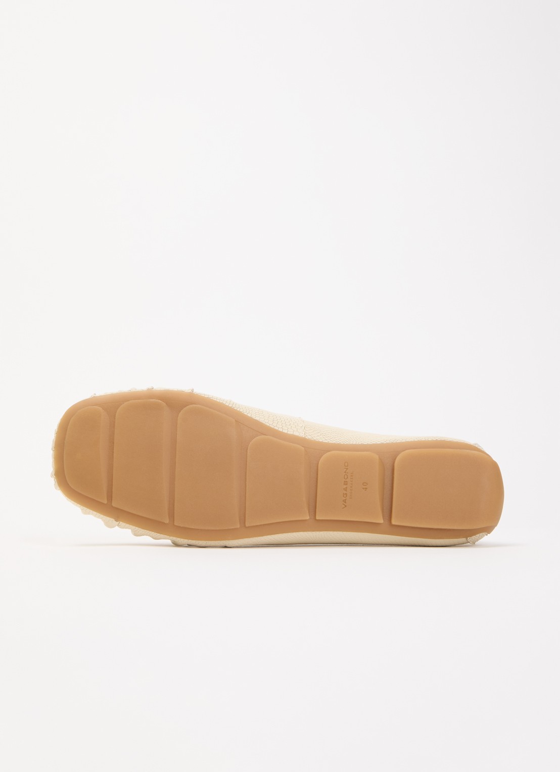 Vagabond Shoemakers Mika loafer van schapenleer - detail 3 creme
