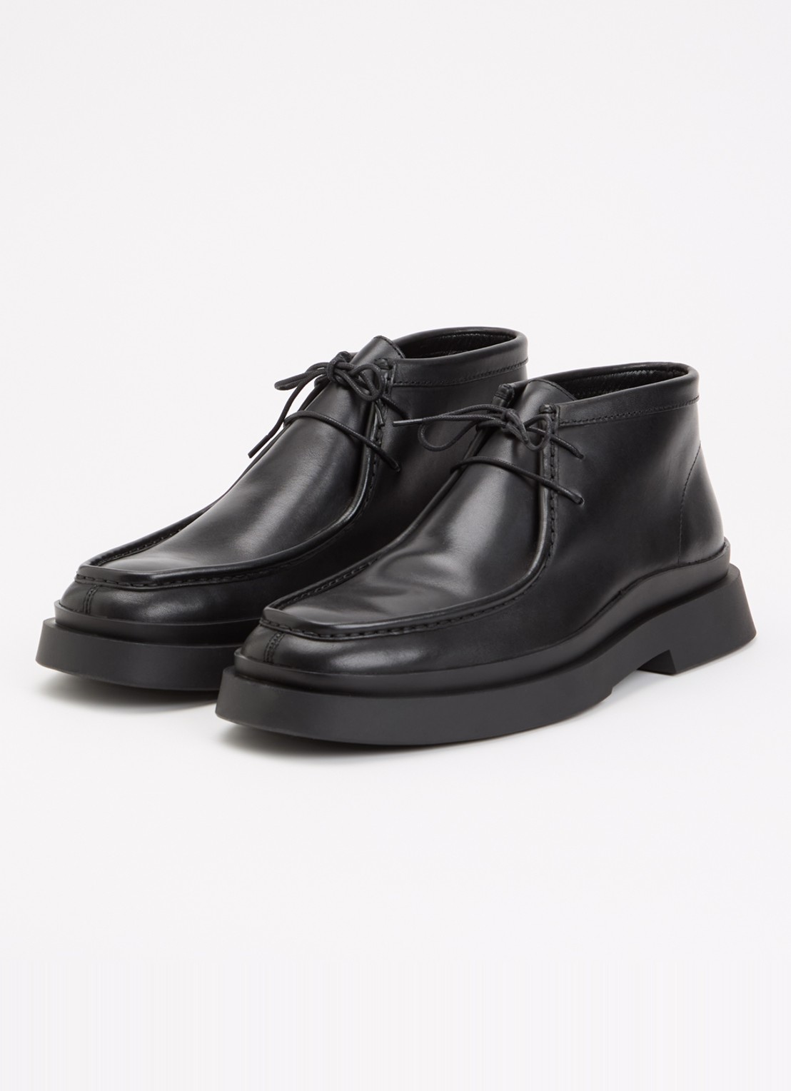 Vagabond Shoemakers Mike veterschoen van leer - detail 4 zwart