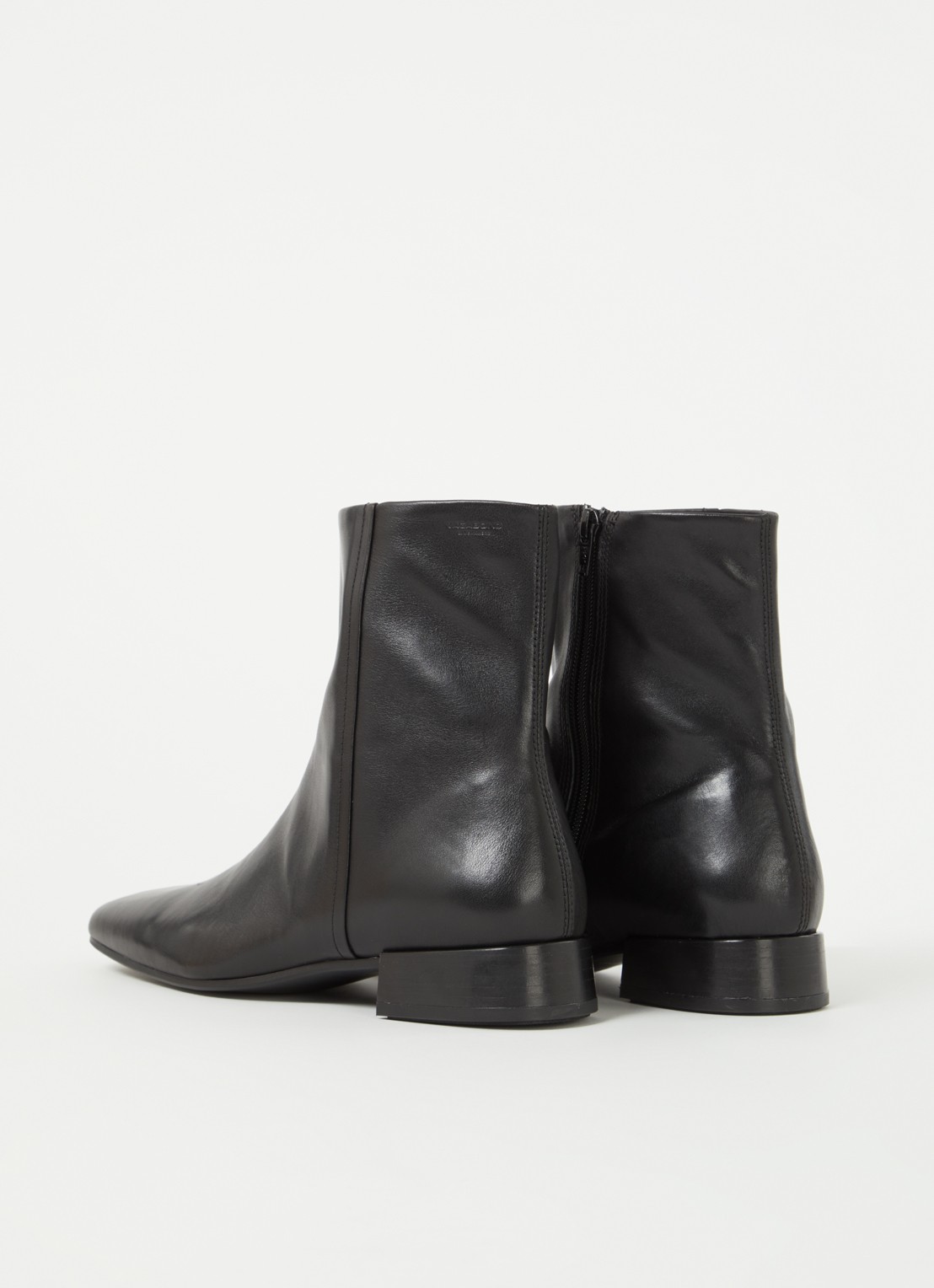 Vagabond Shoemakers Mona enkellaarsje van leer - achterkant 5 zwart