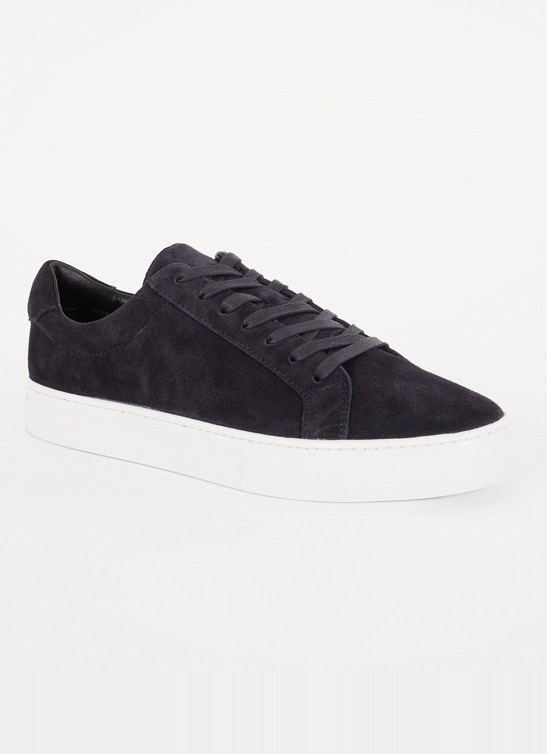 Vagabond Shoemakers Paul 2.0 bootschoen van suède - voorkant donkerblauw